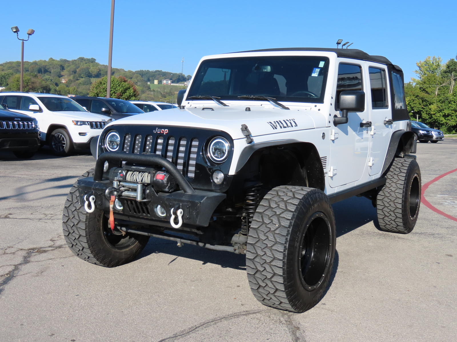 Pre-Owned 2015 Jeep Wrangler Unlimited Willys Wheeler 4D Sport Utility ...